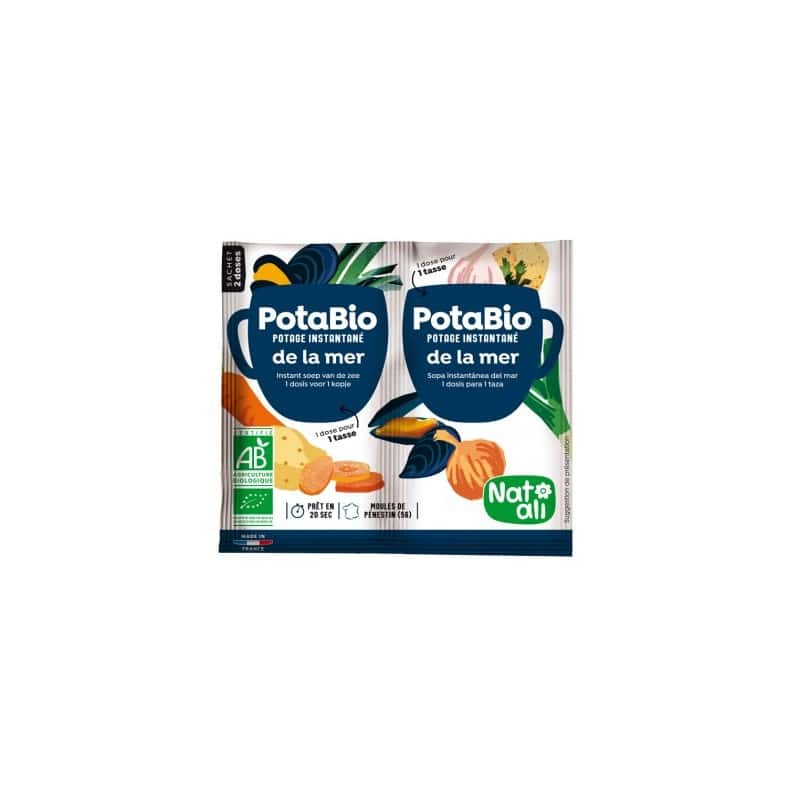 Potabio de la mer sans gluten