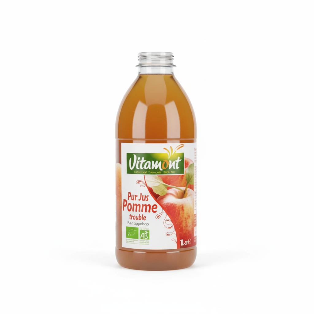 Jus de pomme non filtre