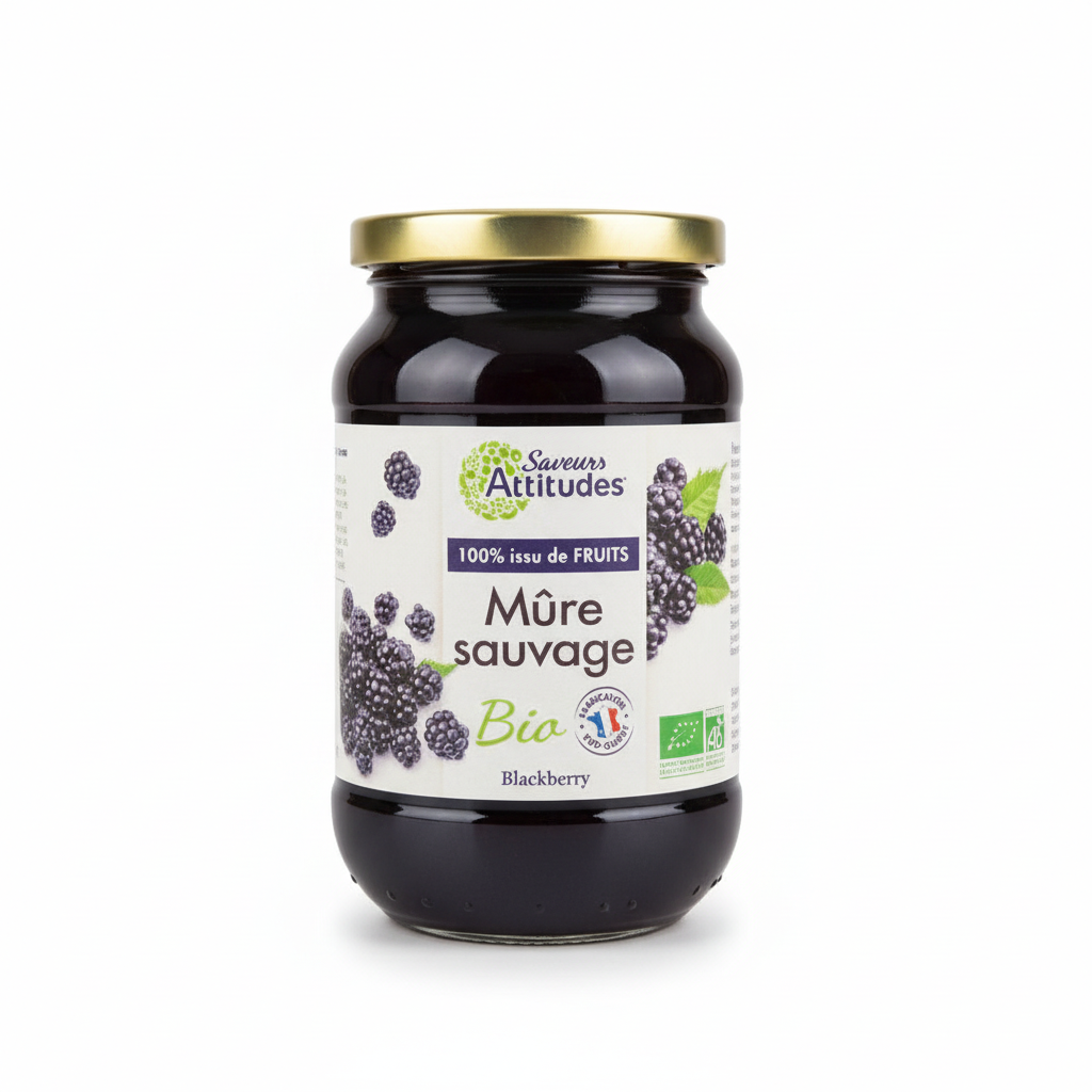 SAVEURS ATTITUDES -- Preparation fruits mure sauvage