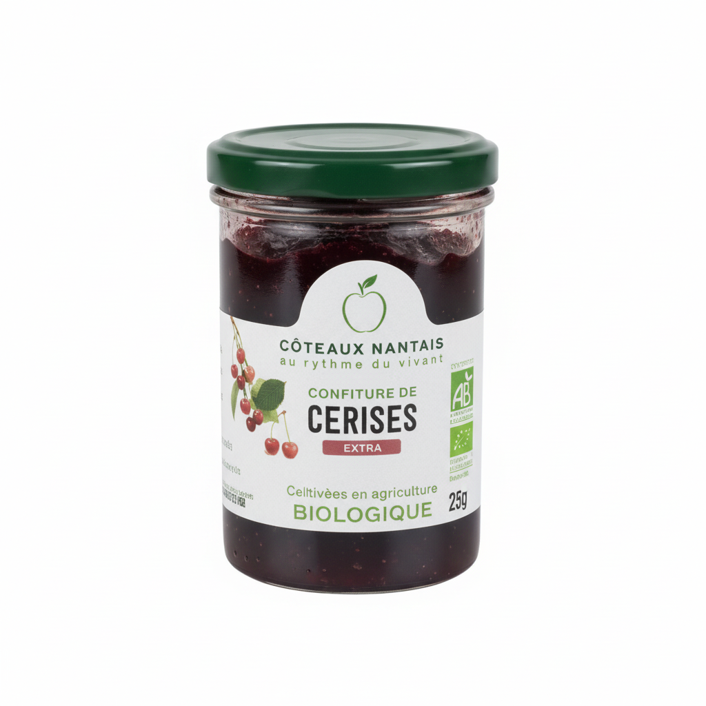 COTEAUX NANTAIS -- Confiture cerises extra