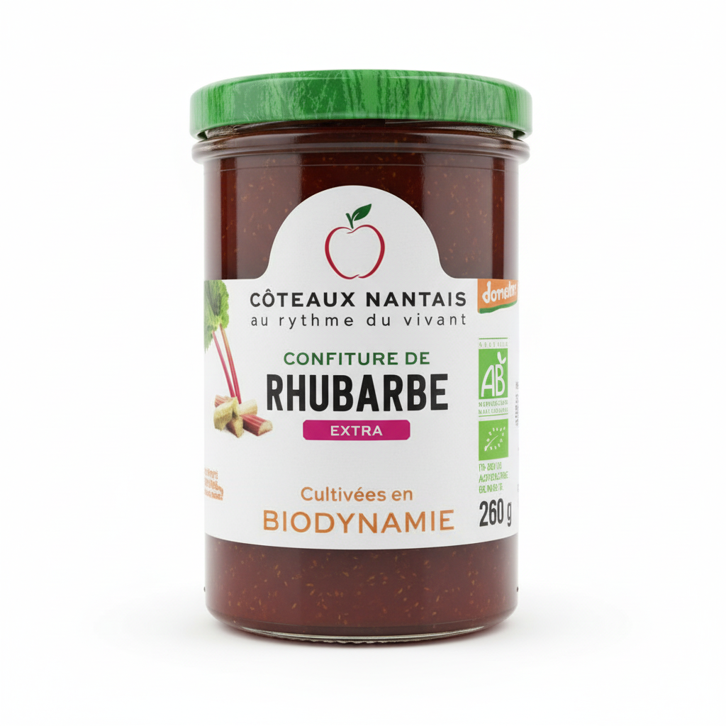 COTEAUX NANTAIS -- Confiture rhubarbe extra
