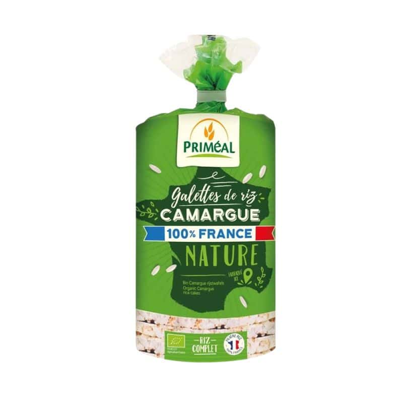 PRIMEAL -- Galette de riz nature 100% fra