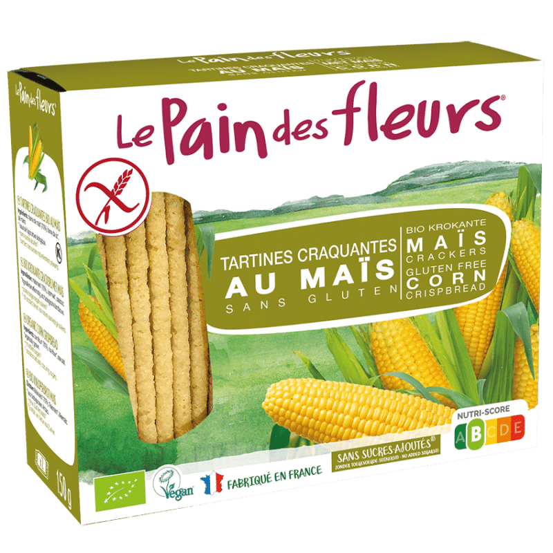 Tartine craquantes maïs riz (n) - Pain des fleurs