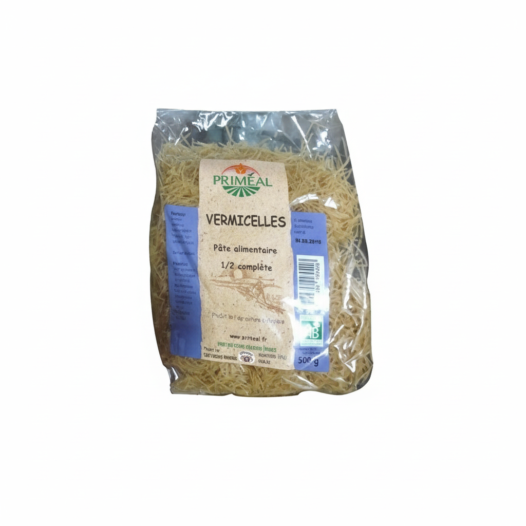 PRIMEAL -- Vermicelle demi complets 500g