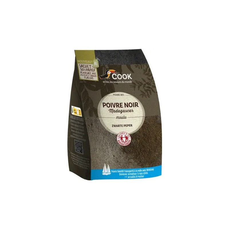 Poivre noir poudre