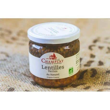 RESERVE DE CHAMPLAT -- Lentilles vertes au naturel
