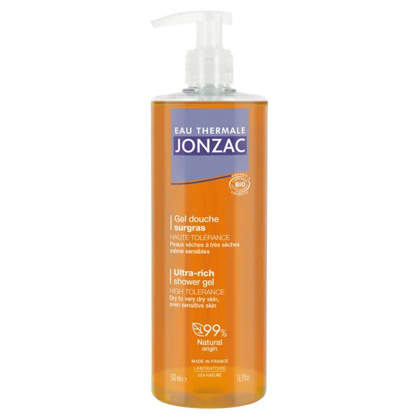 EAU THERMALE JONZAC -- Gel douche haute tolerance sur