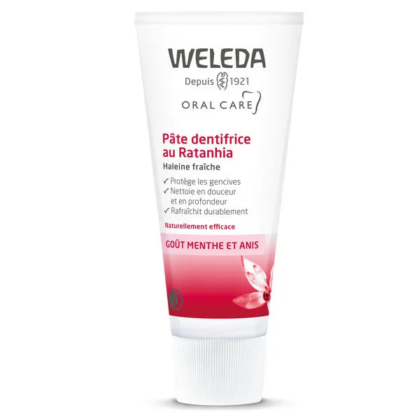 WELEDA -- Pate dentifrice ratanhia 75ml