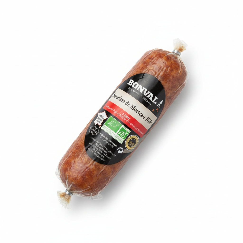 BONVAL -- Saucisses de morteau 300g