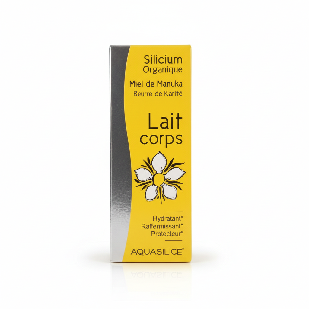 AQUASILICE -- Lait corps miel de manuka  200ml