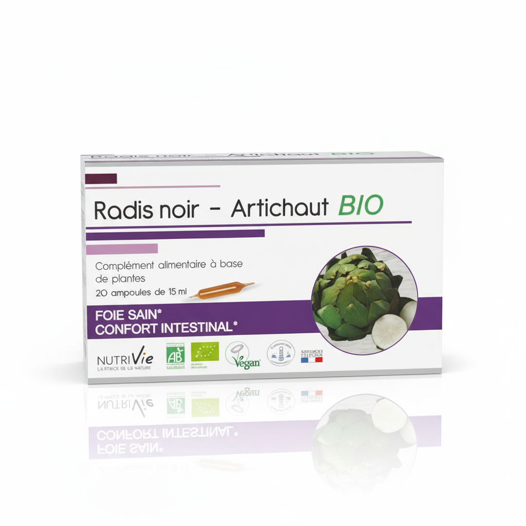 NUTRIVIE -- Ampoule - radis noir / articha