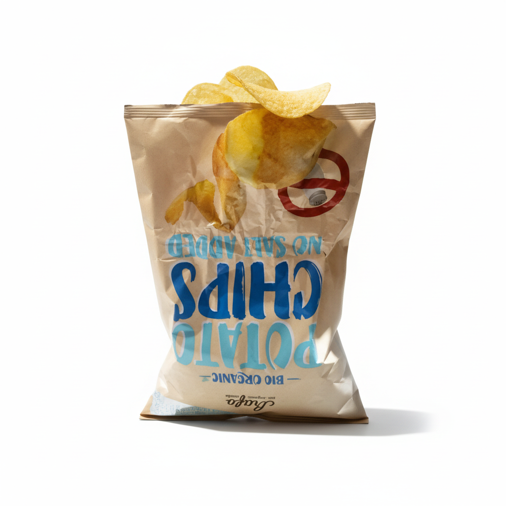 Chips sans sel 125g
