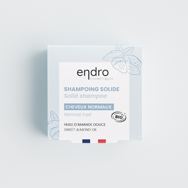 Endro -- Shampoing solide cheveux normaux - 85 ml