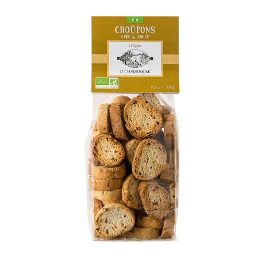 La Chanteracoise -- Croûtons bio oignon - 100 g