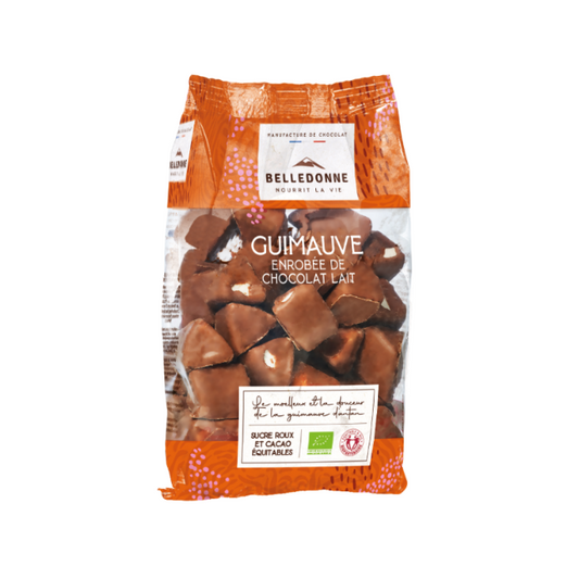 Belledonne -- Guimauve chocolat au lait bio - 180 g