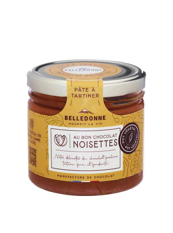 Belledonne -- Pâte à tartiner noisettes 20% - 300 g