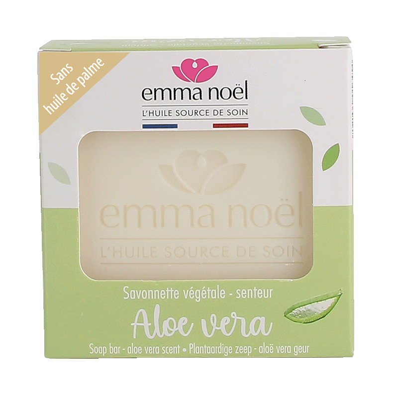 Emma Noël -- Savonnette aloe vera bio cosmos - 100 g